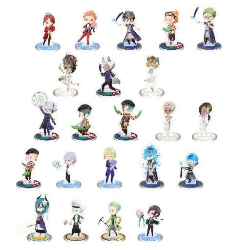 ツイステッドワンダーランド展 グッズ ポスター、缶バッジ、アクスタ