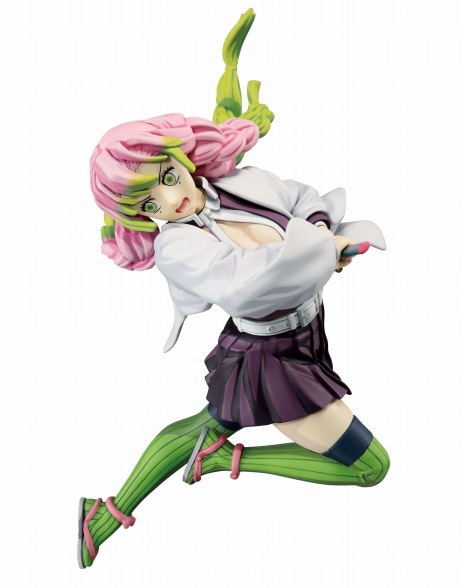 甘露寺蜜璃のフィギュアが登場。バンダイナムコの「鬼滅の刃」コラボ
