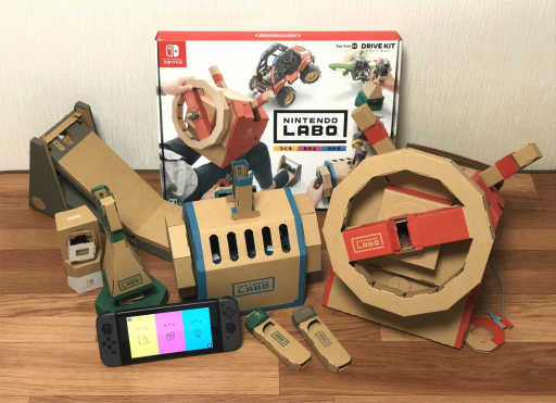 Nintendo Labo」のToy-Conキット第3弾「ドライブキット」が登場