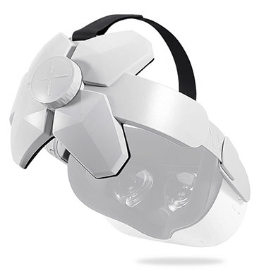 着脱しやすくしっかり固定できるMeta Quest 2用ヘッドストラップが登場