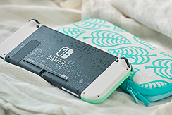 あつまれ どうぶつの森」特別デザインのSwitch本体セットとキャリング