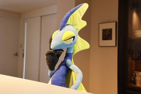 約120センチのビッグサイズ。「ポケモンぬいぐるみ エージェント