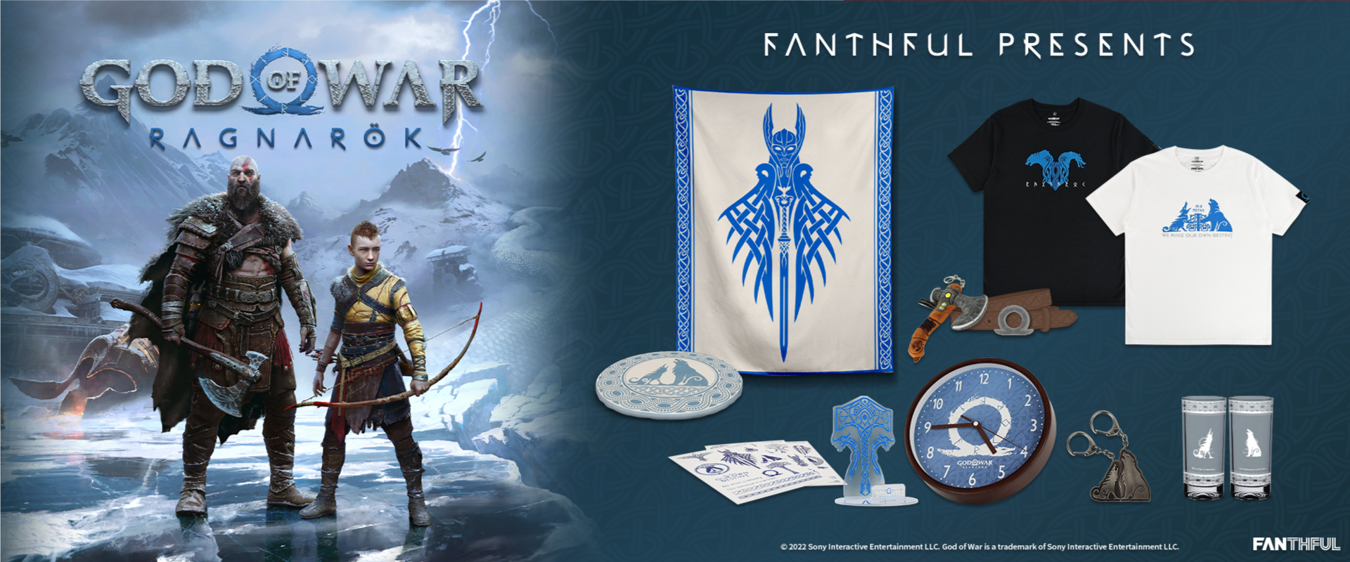 ゴッド・オブ・ウォー ラグナロク」，オフィシャルグッズの予約受付を