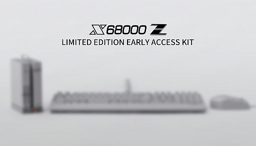 X68000 Z」の“EARLY ACCESS KIT”を入手できるクラウドファンディングが