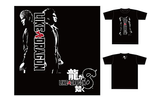 TGS2023］「龍が如く7外伝」「龍が如く8」のTシャツやアクスタを用意