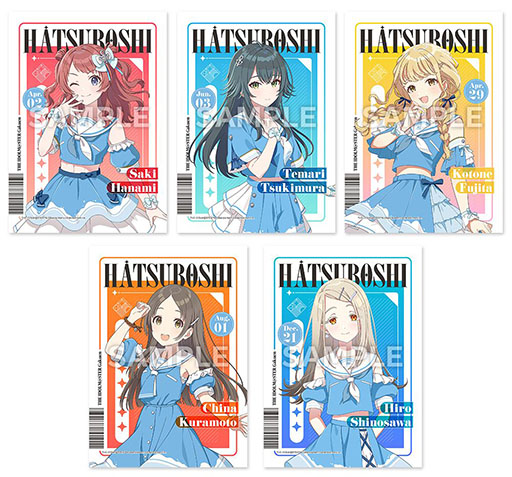 学園アイドルマスター」，藤田ことね，篠澤 広ら5人の描き下ろし