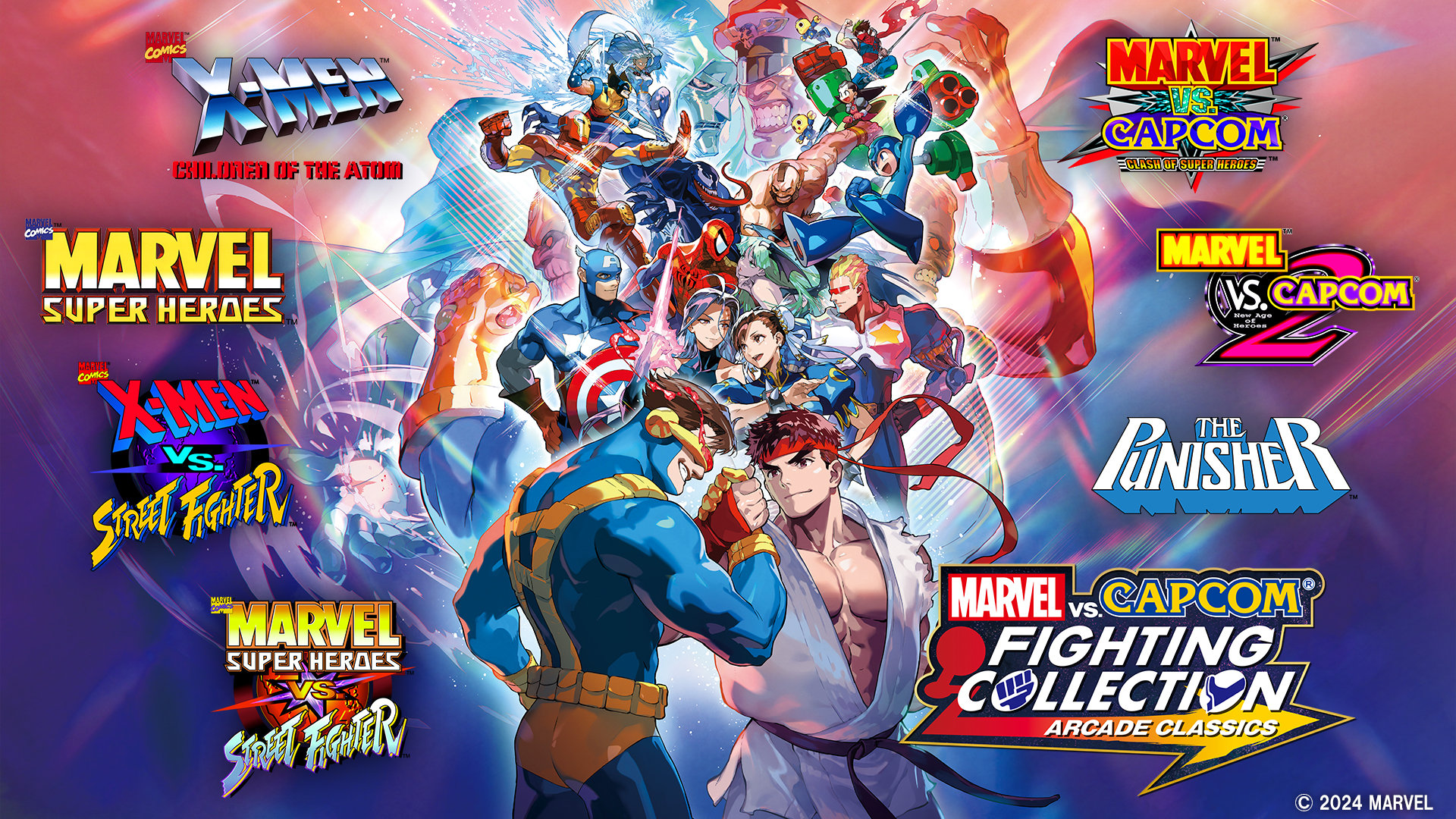 MARVEL vs. CAPCOM Fighting Collection: Arcade Classics」，収録
