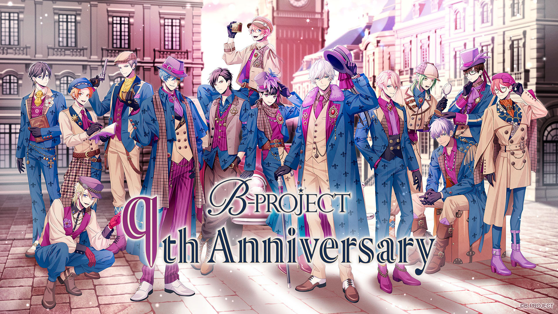 B-PROJECT」，AGF2024で先行販売される9周年グッズのデザインと
