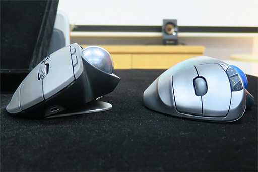 ロジクールから7年ぶりの新型トラックボール「MX ERGO」が登場。ボディ