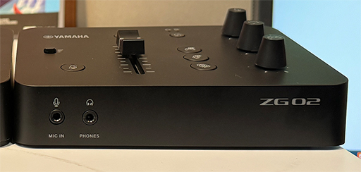 小型かつ手に取りやすくなったヤマハのゲーマー向けミキサー「ZG02」を