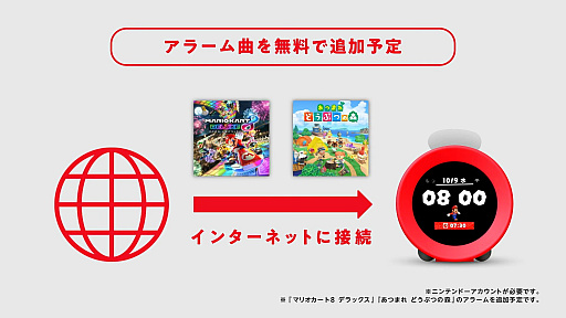 任天堂の新作は目覚まし時計。ゲームの世界観で目を覚ませる