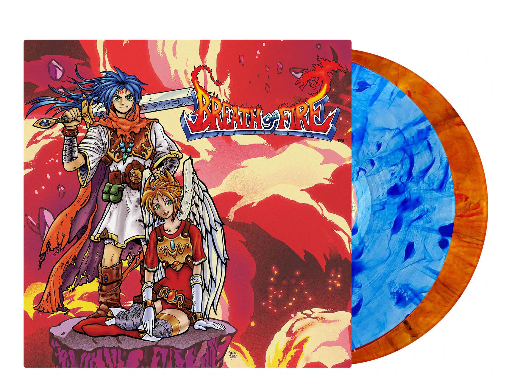 ブレス オブ ファイア」のオリジナルサウンドトラックを収録した2枚組