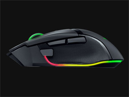 Razer，新型ワイヤレスマウス「Basilisk V3 Pro」を発表。特徴的な