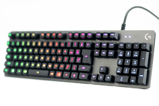 G512」レビュー。赤軸風スイッチ「Romer-G Linear」のポテンシャルを