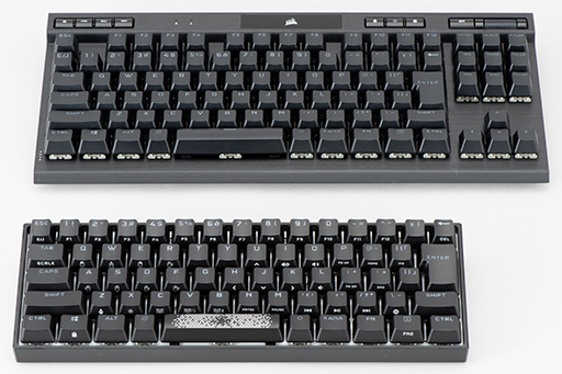 PR】Corsairのミニキーボード「K65 RGB MINI」は，60％のサイズと