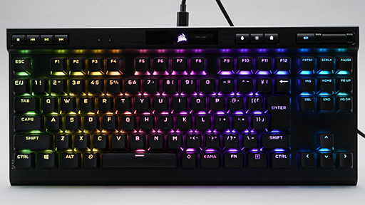 PR】Corsairの新型10キーレス「K70 RGB TKL OPX」は，ストイックにe