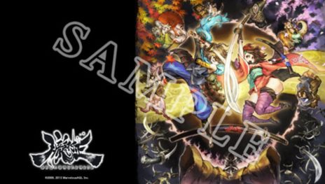 PS Vita版「朧村正」の公式サイトでパッケージイラストを用いた壁紙3