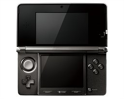 これが「アクアブルー」と「コスモブラック」，ニンテンドー3DSの本体