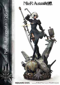 NieR:Automata」の2Bが1/3スケールフィギュアに。DX版のお値段は27万5000円