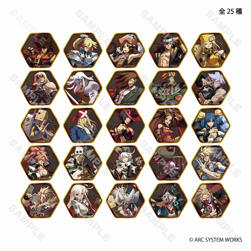 GUILTY GEAR Xrd REV 2」のアクリルフレームスタンドやトレーディング