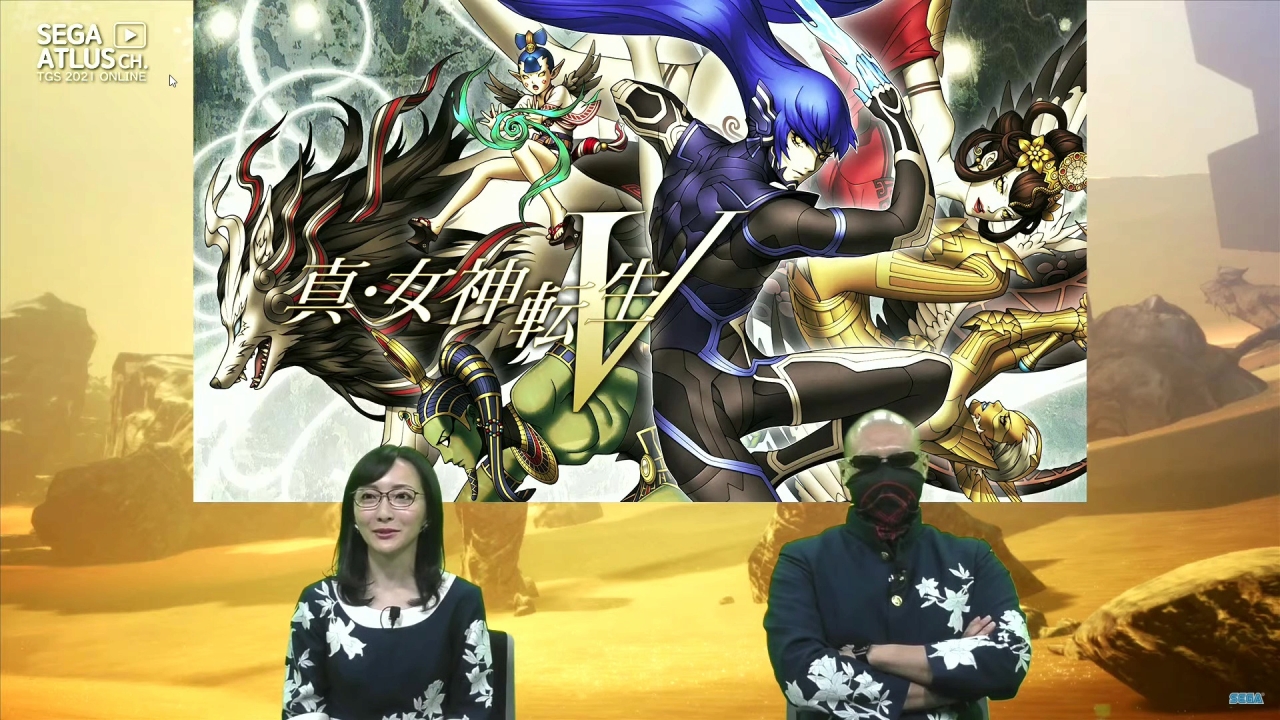 TGS 2021］「真・女神転生V」公式番組をレポート。未公開映像や実機