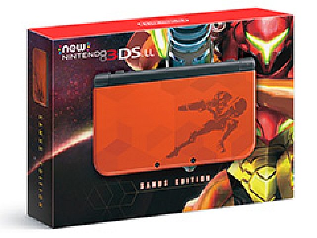 メトロイド サムスリターンズ」発売に合わせた特別デザインの3DS LLが