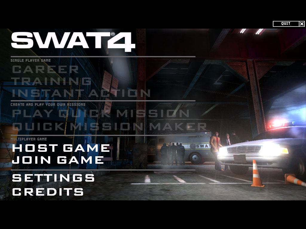 4Gamer.net】FPS －「SWAT 4」－ 体験版