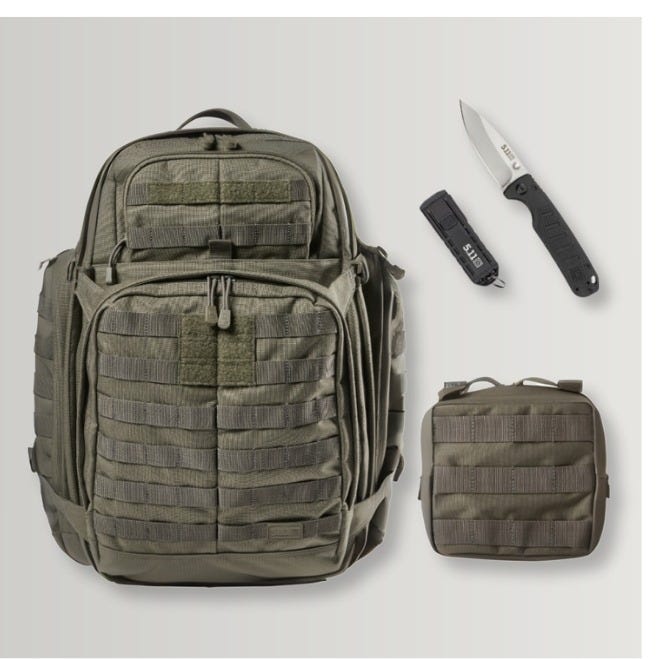 Custom RUSH® 72 2.0 Survival Starter Bundle