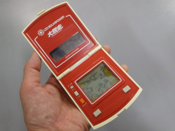 レトロゲーム LCDソーラーパワー 大脱走 ゲームウォッチ 遊べます