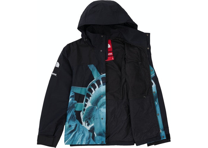 SUPREME THE NORTH FACE STATUE OF LIBERTY MOUNTAIN JACKET – 8pm