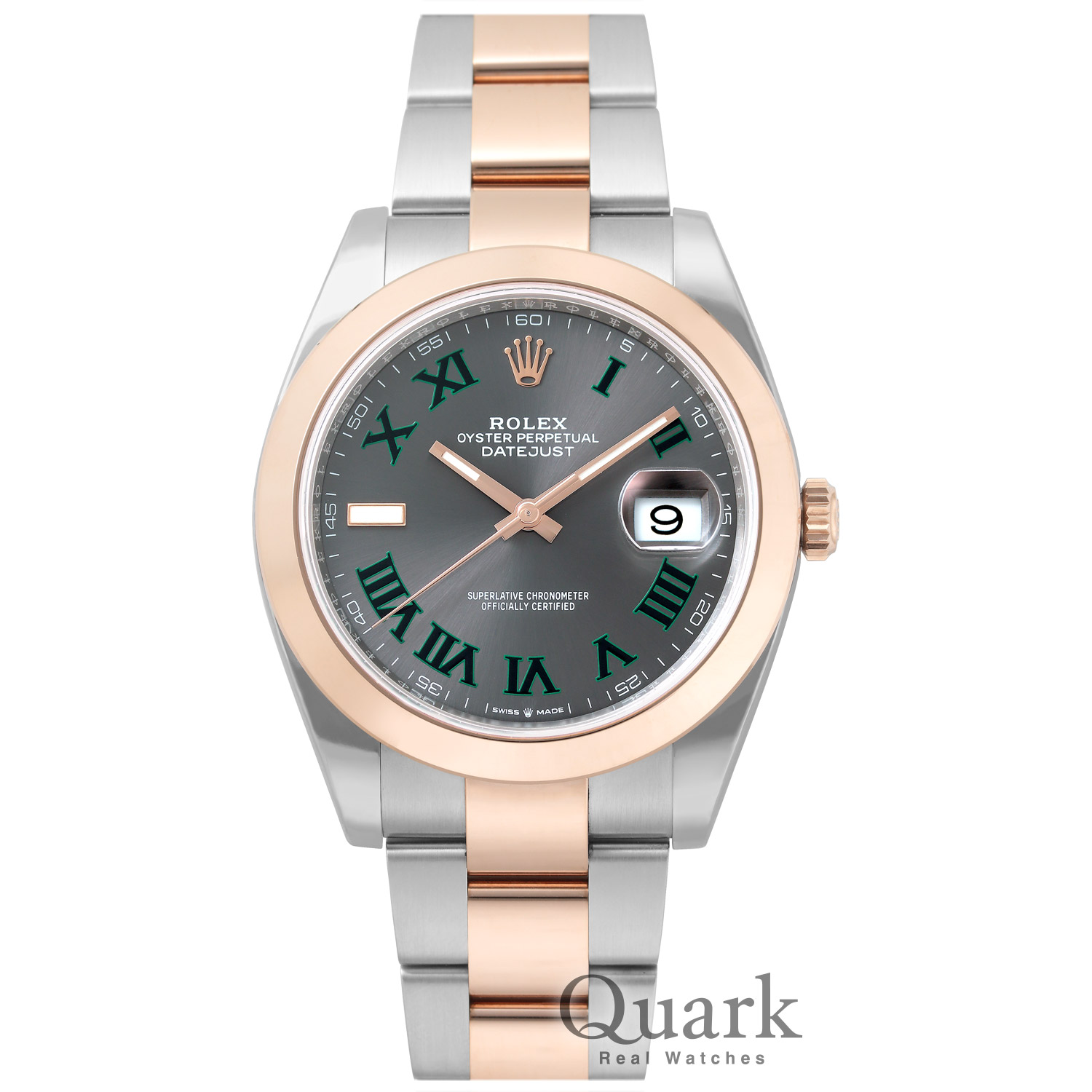 ロレックス デイトジャスト41 Ref.126301 スレートローマ 新品