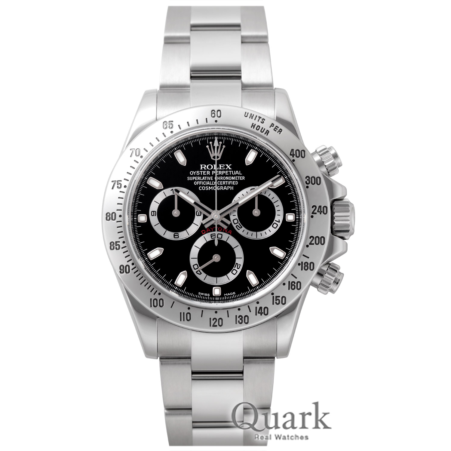 ロレックス デイトナ Ref.116520 ブラック 新品｜ロレックス専門店クォーク