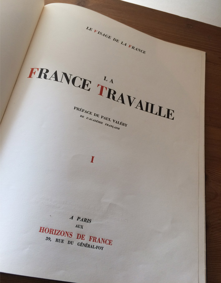 Vintage / 30's / La France Travaille / Complete Set