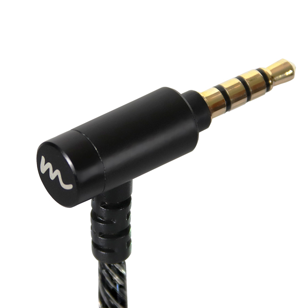 変換ケーブル 4.4mm5極バランスストレートジャック→3.5mm4極GND分離L