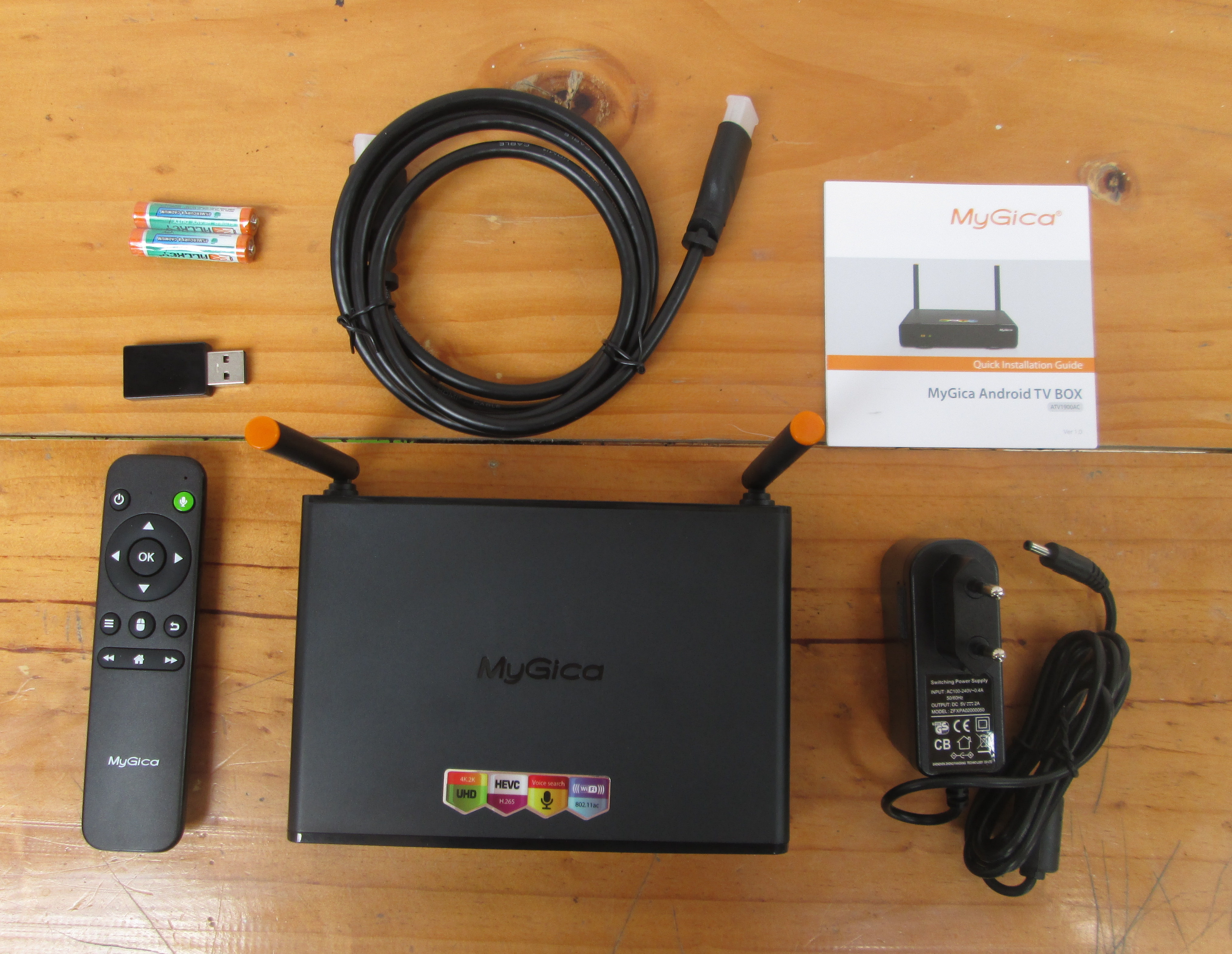 Mygica ATV1900AC Android Lollipop TV Box Unboxing and Teardown