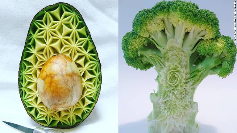 お値下げ！！！中国料理 華彫 (Chinese Kacho) 野菜彫刻作品集 お