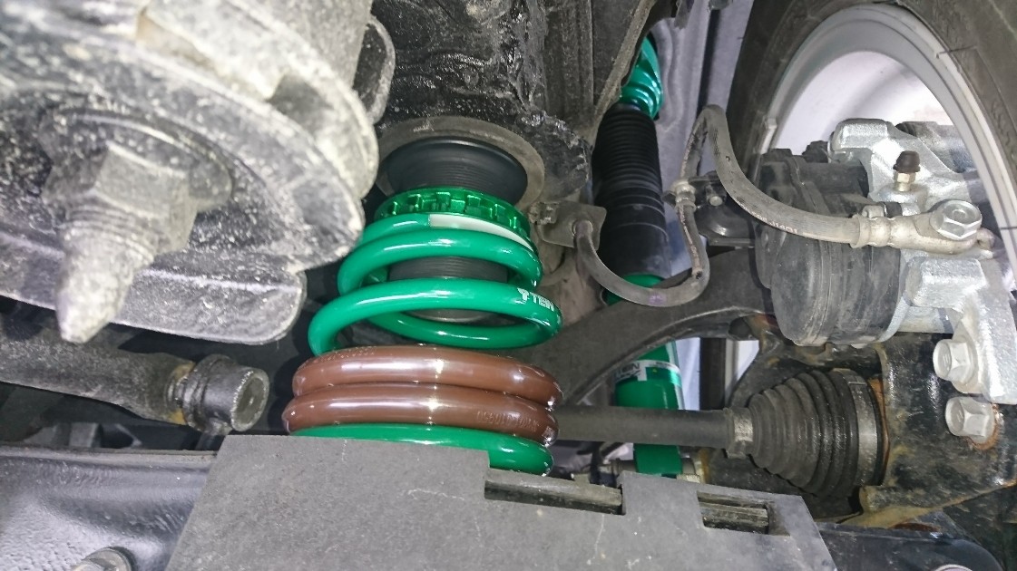 80ハリアー TEIN車高調の適合確認してみた。 | トヨタ ハリアー 足