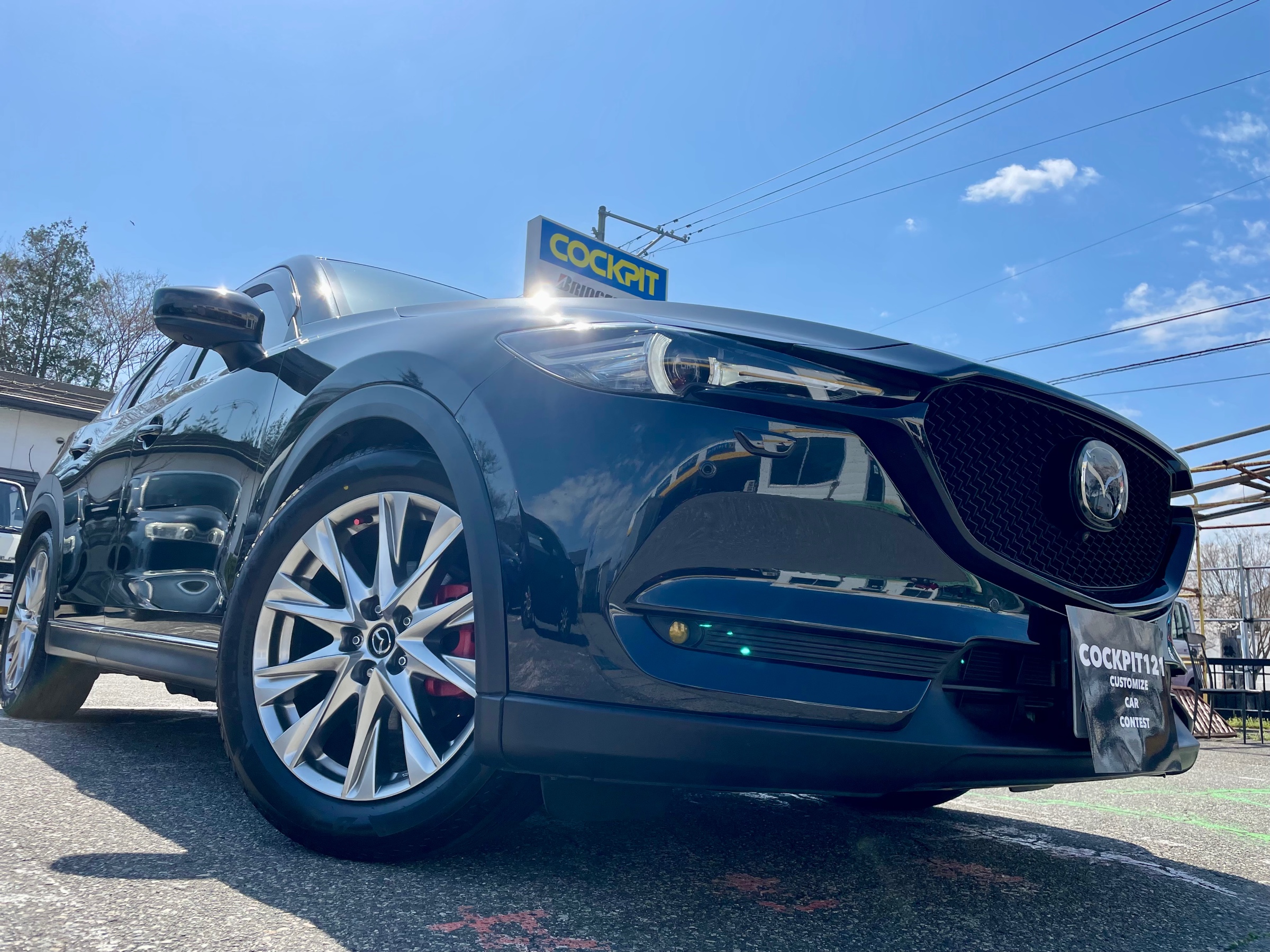 MAZDA CX-5 KF5P × BLITZ DAMPER ZZ-R アライメント 車高調整 | マツダ