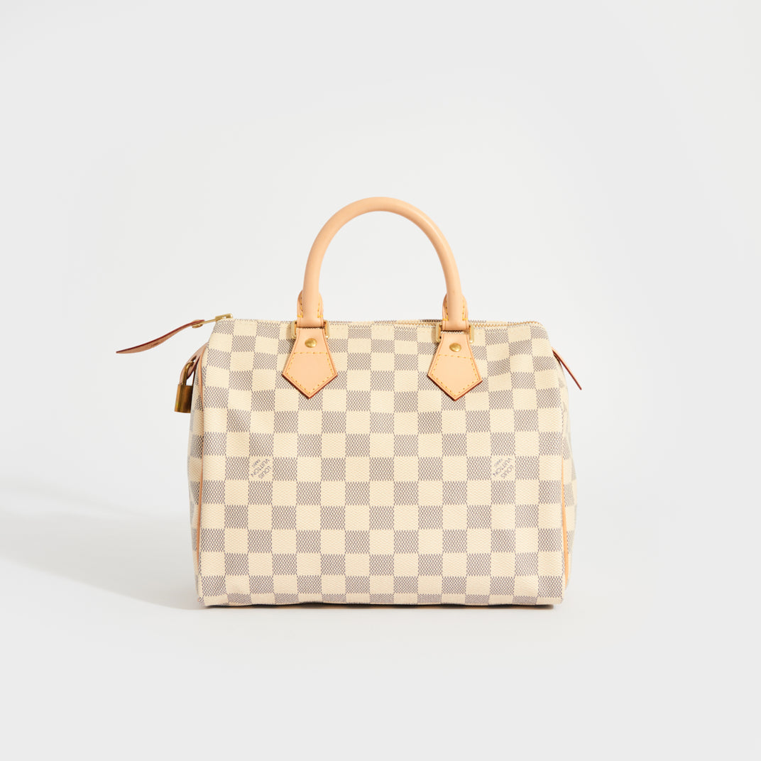 LOUIS VUITTON Speedy 25 in Damier Azur Canvas | COCOON