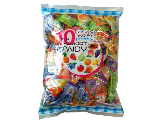ニッシンドルチェ 10アソートキャンディ200 560gが885円 通販