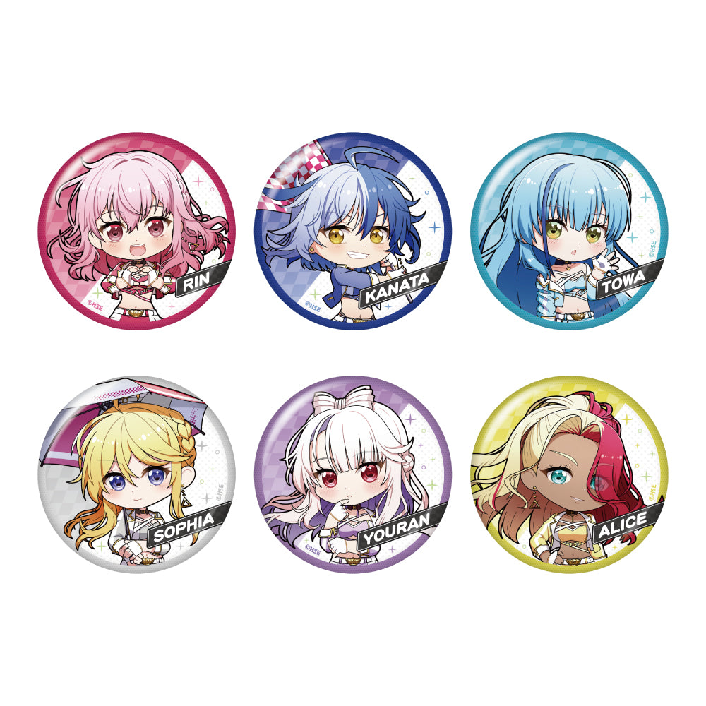 HIGHSPEED Étoile トレーディング缶バッジ ちびキャラVer.（BOX