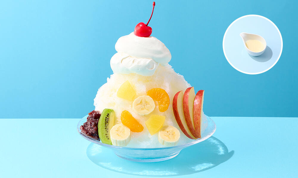 純氷ふわふわかき氷 しろくま | メニュー | ココス ファミリー