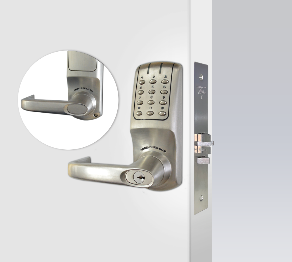 CL5250 Mortise Lock (86 prep) | Codelocks Electronic