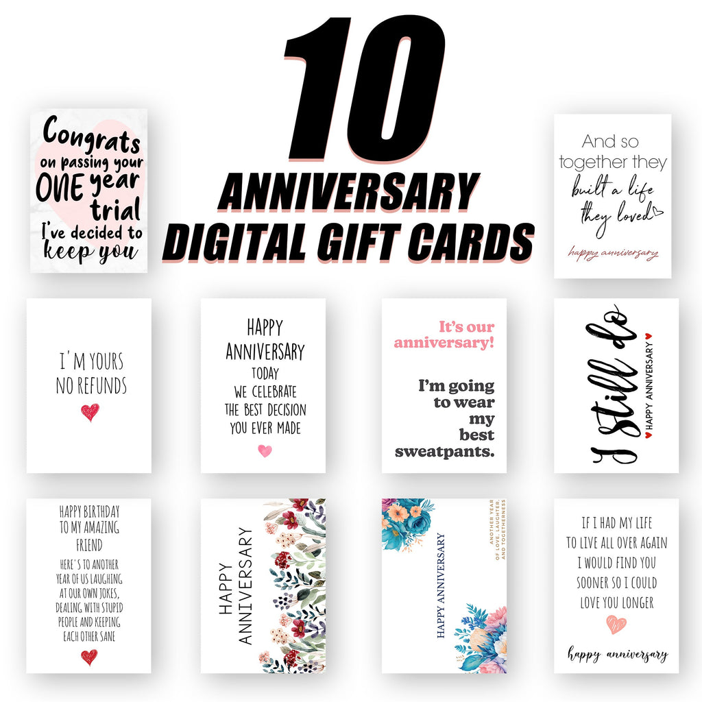 Ultimate Ten Anniversary Cards (Digital) – Coffee & Motivation Company