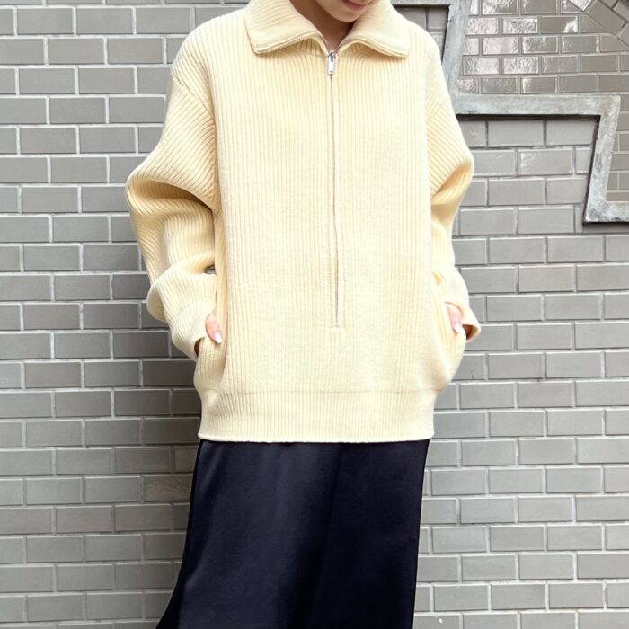 YOKE 3/4 FRONT ZIP SWEATER – COLDBECK ONLINE