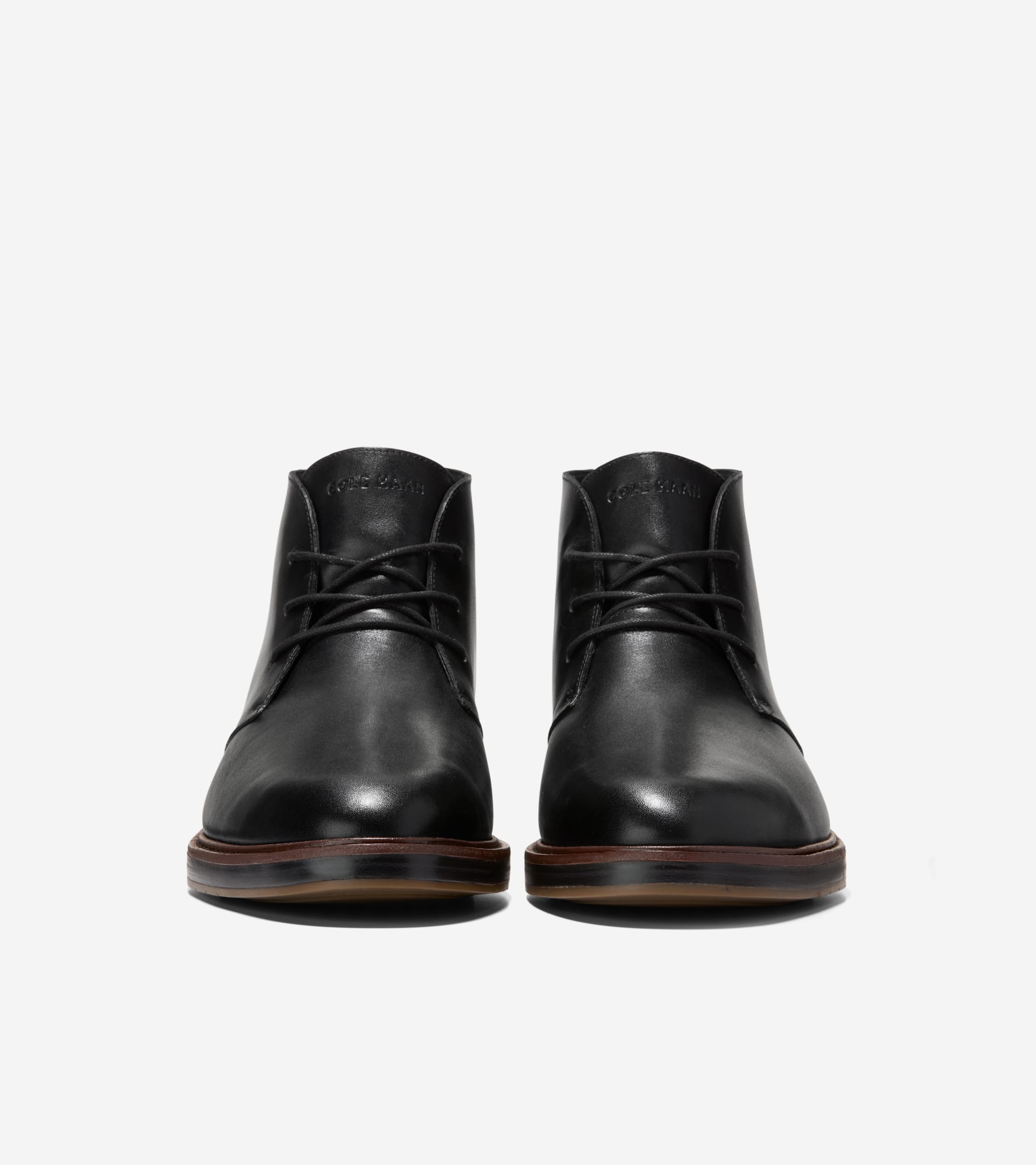 Men's Judson Grand Water-Resistant Chukka Boots in Black | Cole Haan
