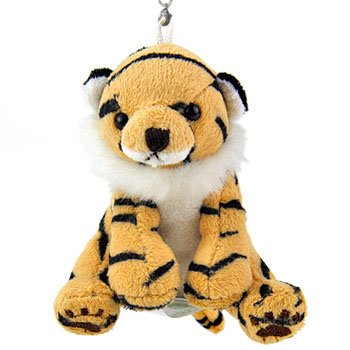 動物 生物 ぬいぐるみマスコット おすわり トラ / カロラータ