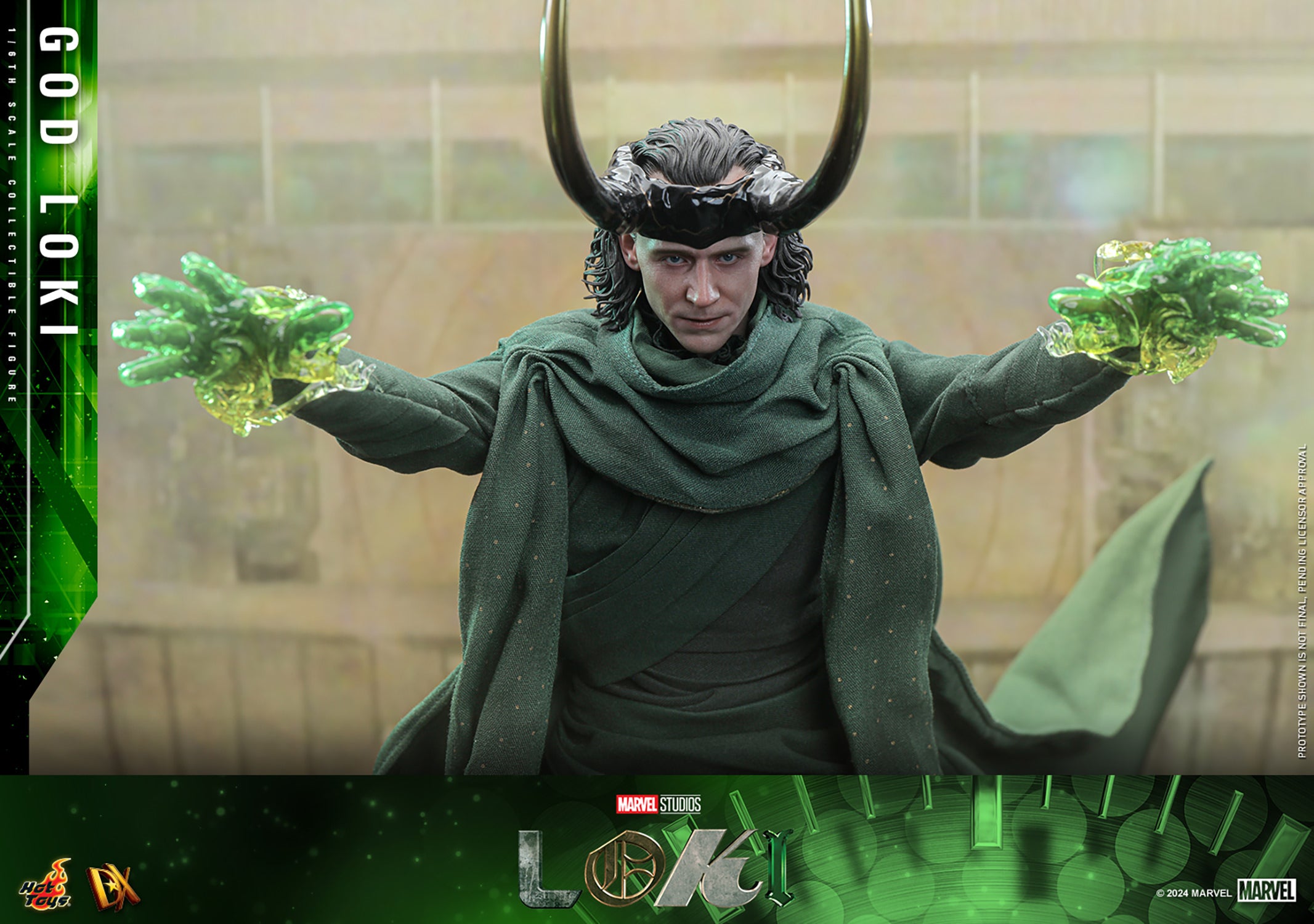 God Loki Marvel 1/6 Scale 12