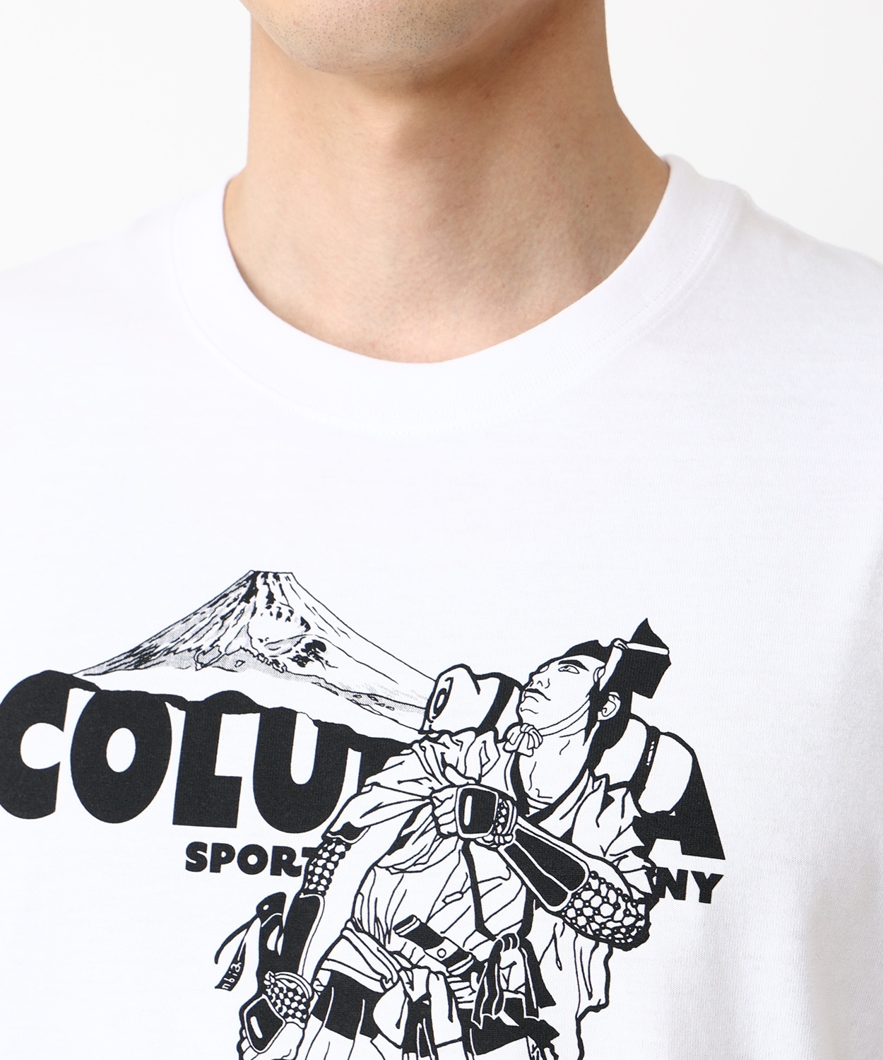 シルパインズグラフィックショートスリーブTシャツ(S Black Tokyo