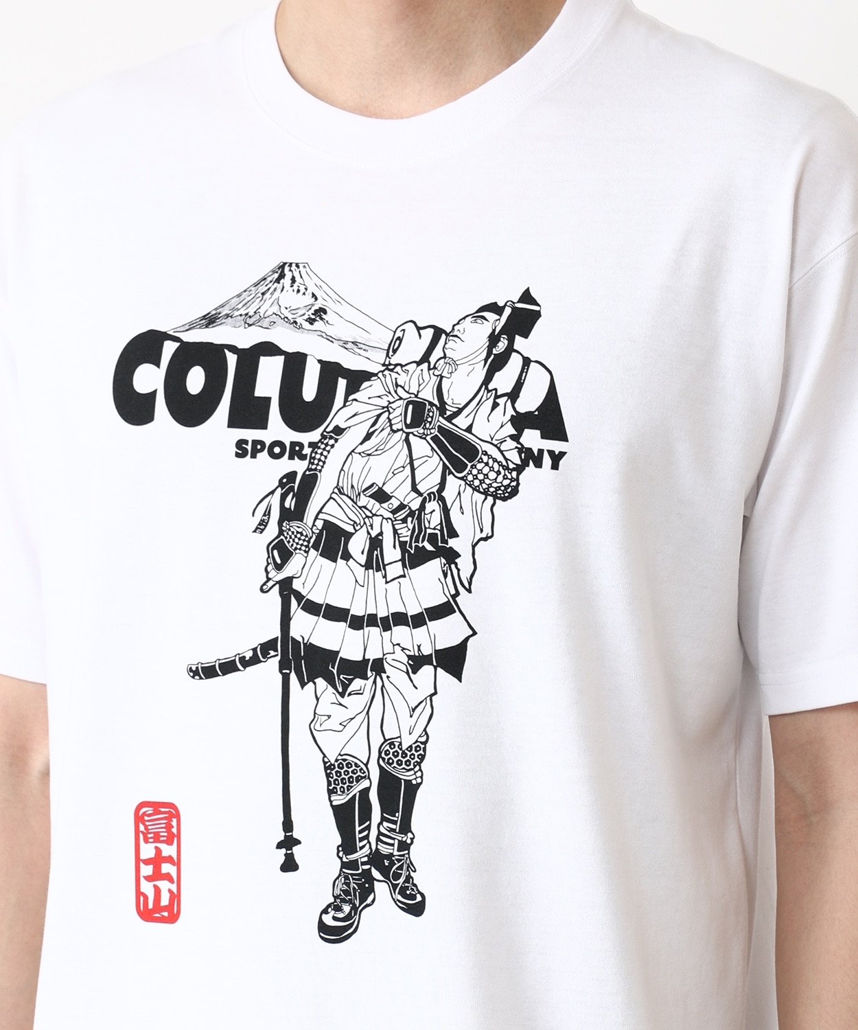 シルパインズグラフィックショートスリーブTシャツ(S Black Tokyo